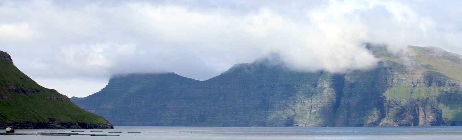 Canon EF 70-300mm F4-5.6 IS USM sample photo. Mist over faroer always a big chance of seeing nothing photography