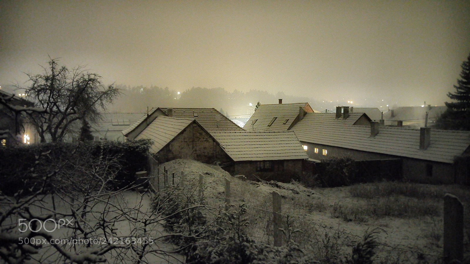 Samsung GALAXY S6 edge sample photo. Village lights photography
