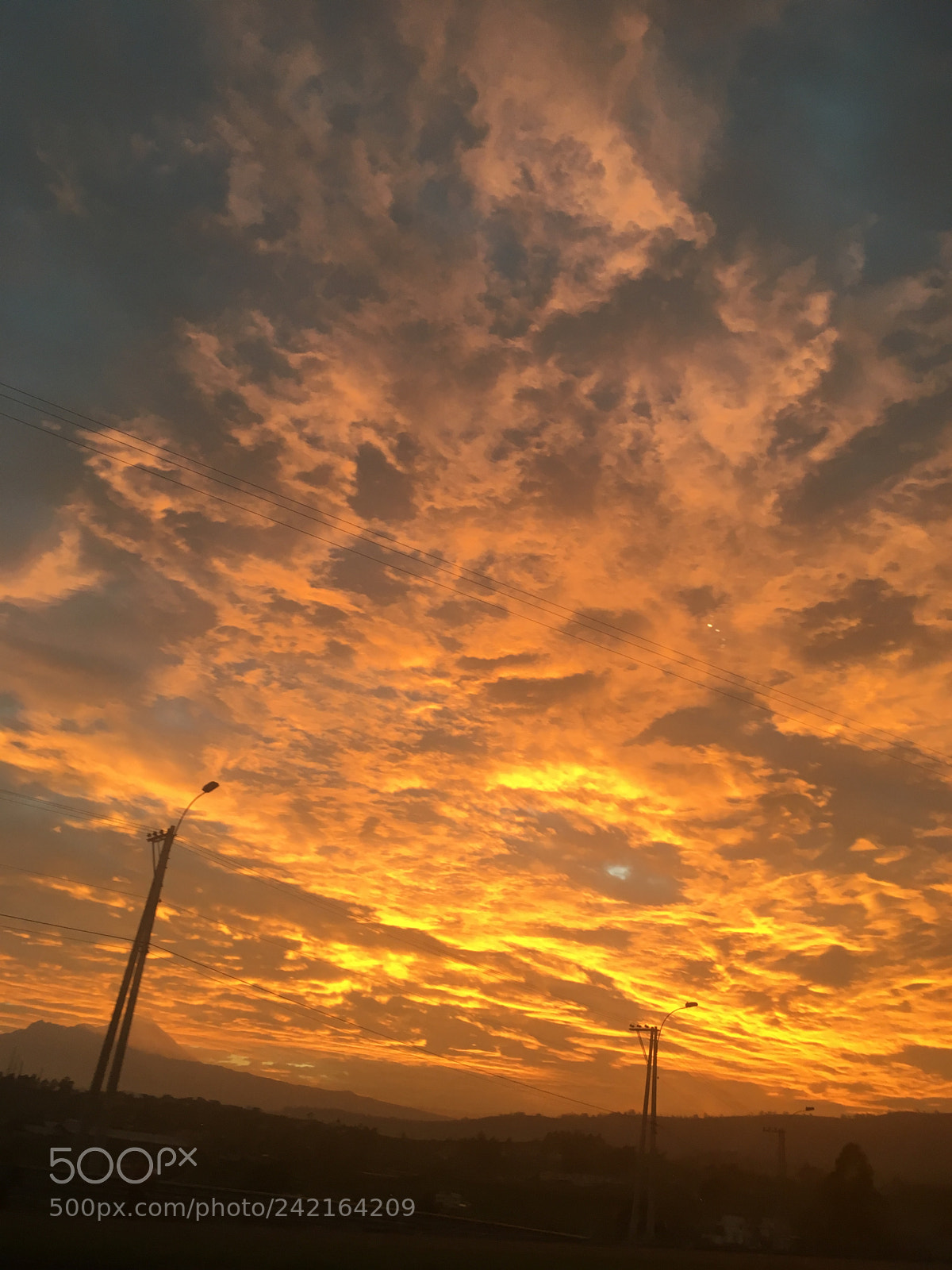 Apple iPhone 6s sample photo. Atardecer tungurahua photography