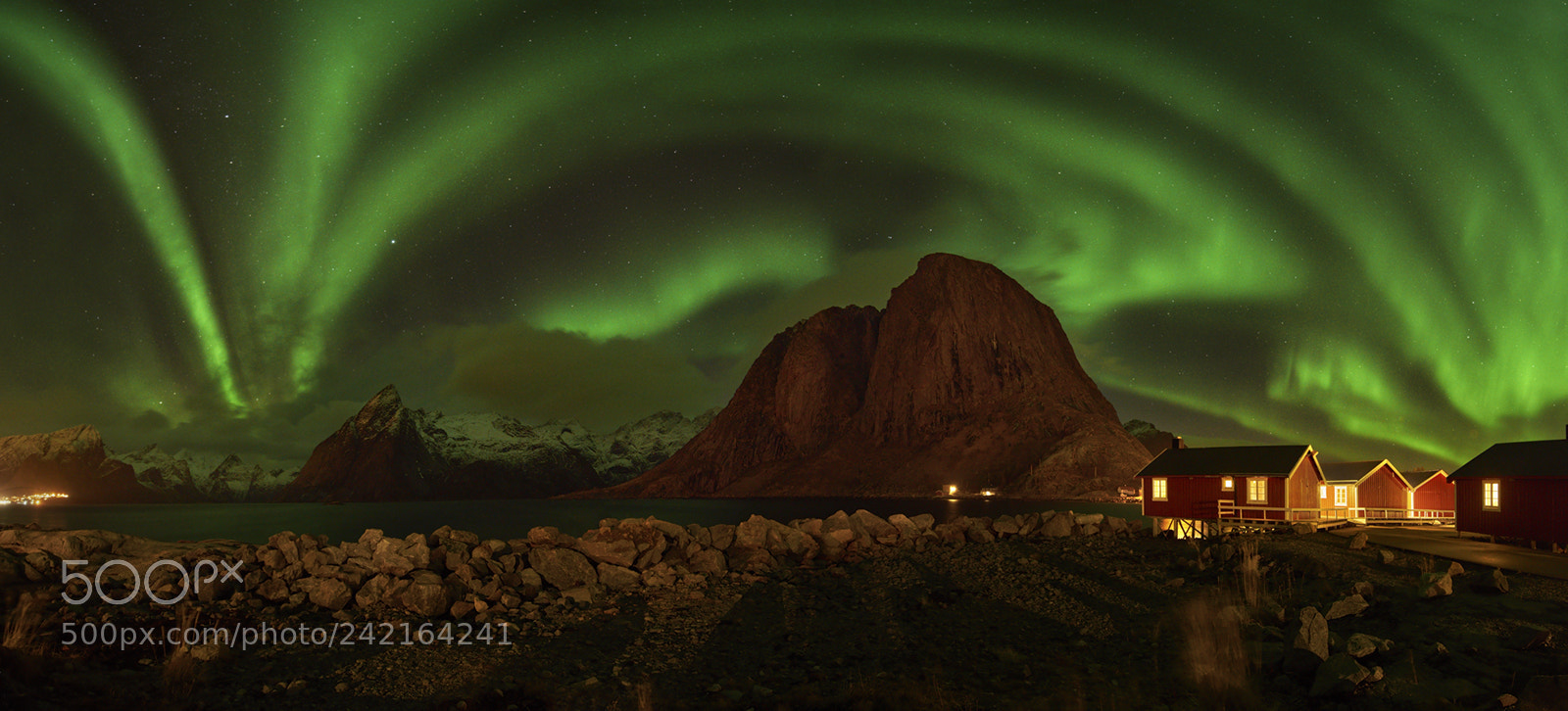 Sony a7 II sample photo. Magical nothern lights photography