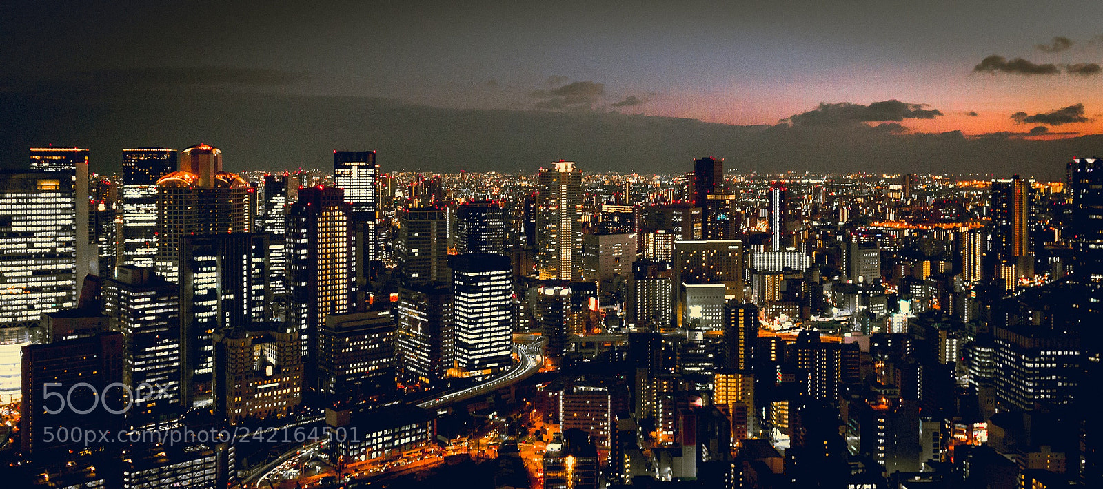 Sony Alpha a5000 (ILCE 5000) sample photo. Umeda sky view photography
