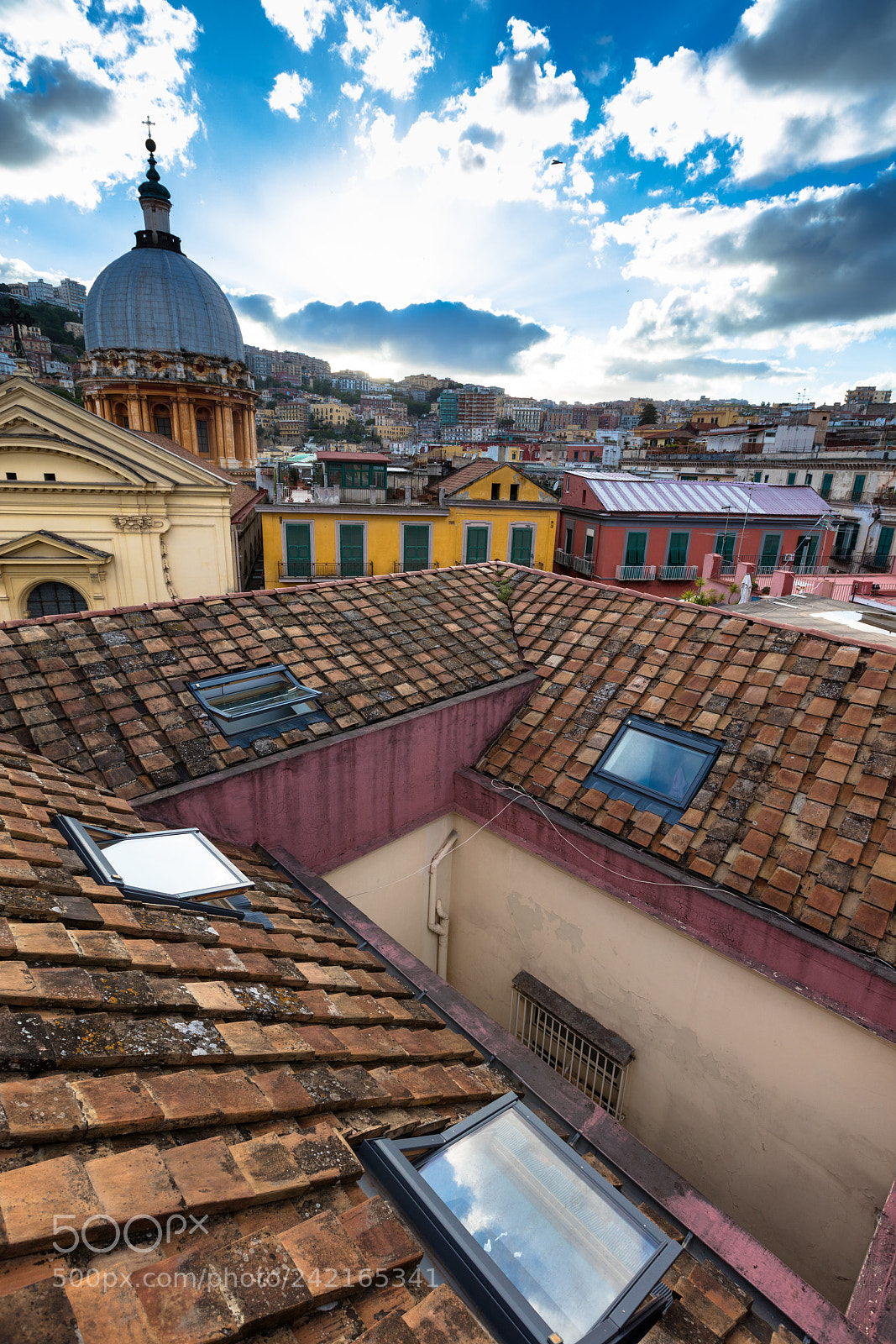 Canon EOS 5DS R sample photo. Panorama of naples photography