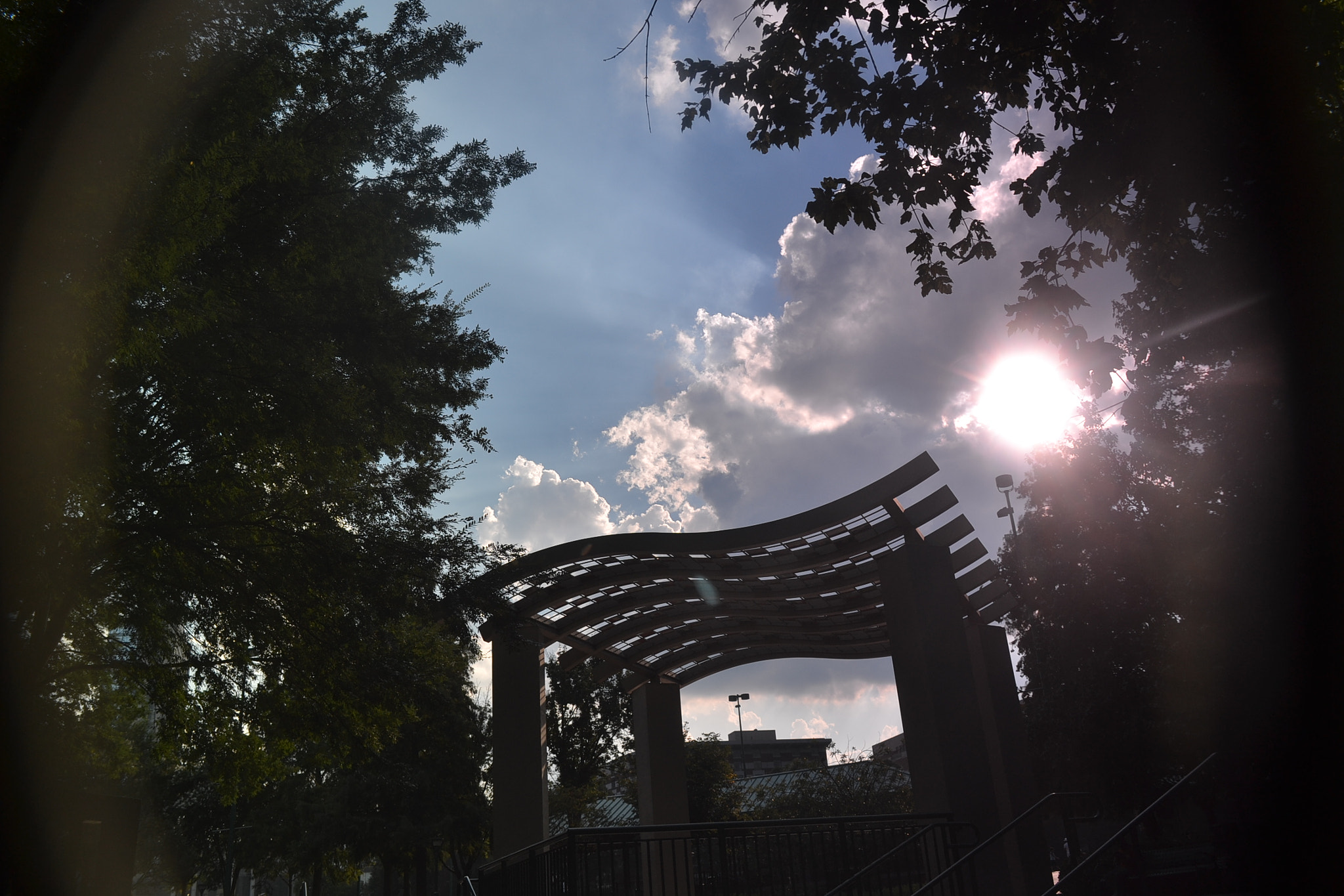 Nikon D3100 sample photo. Veranda photography