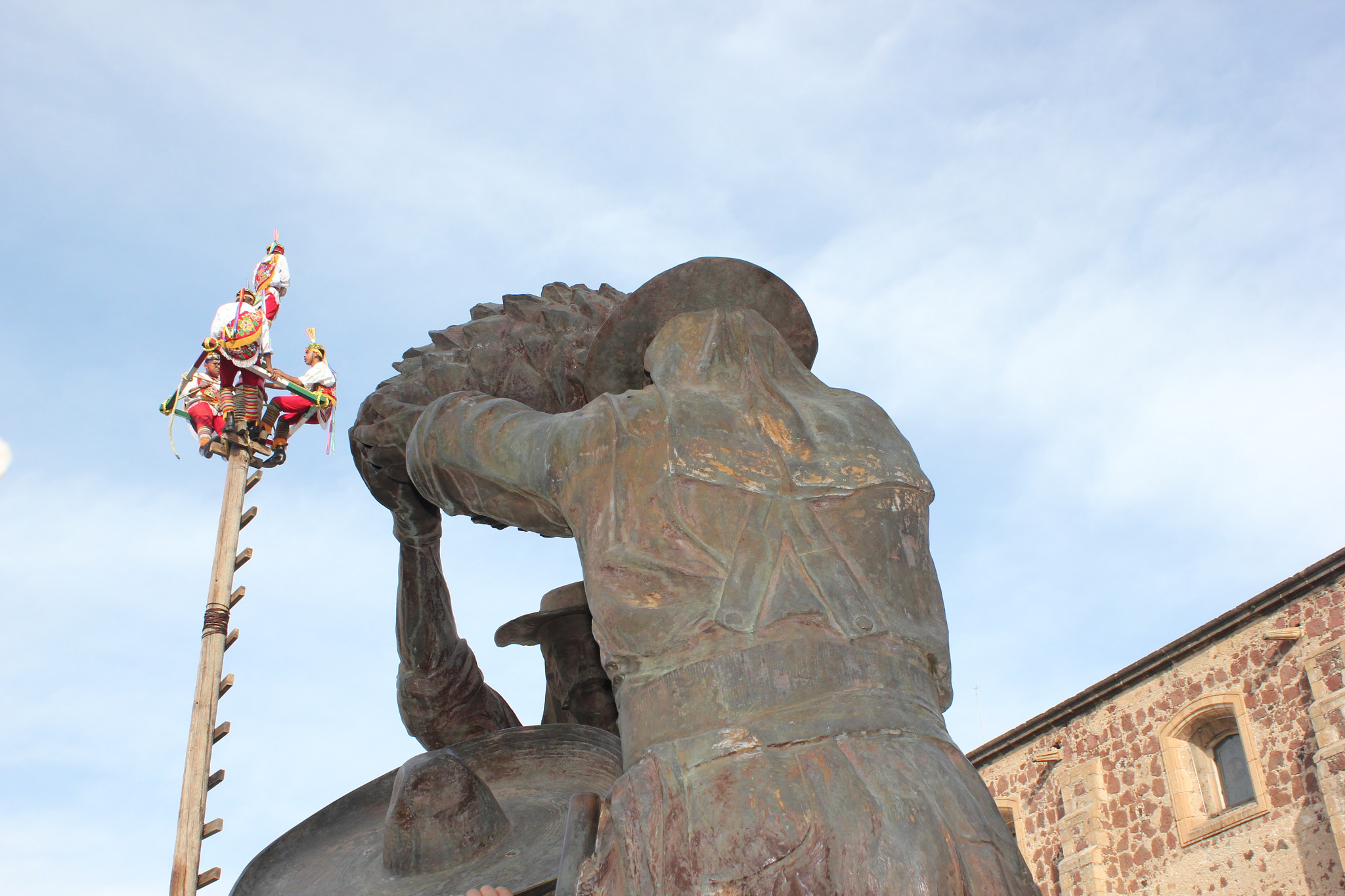Canon EOS 550D (EOS Rebel T2i / EOS Kiss X4) sample photo. Voladores de papantla en tequila, jalisco méxico. photography