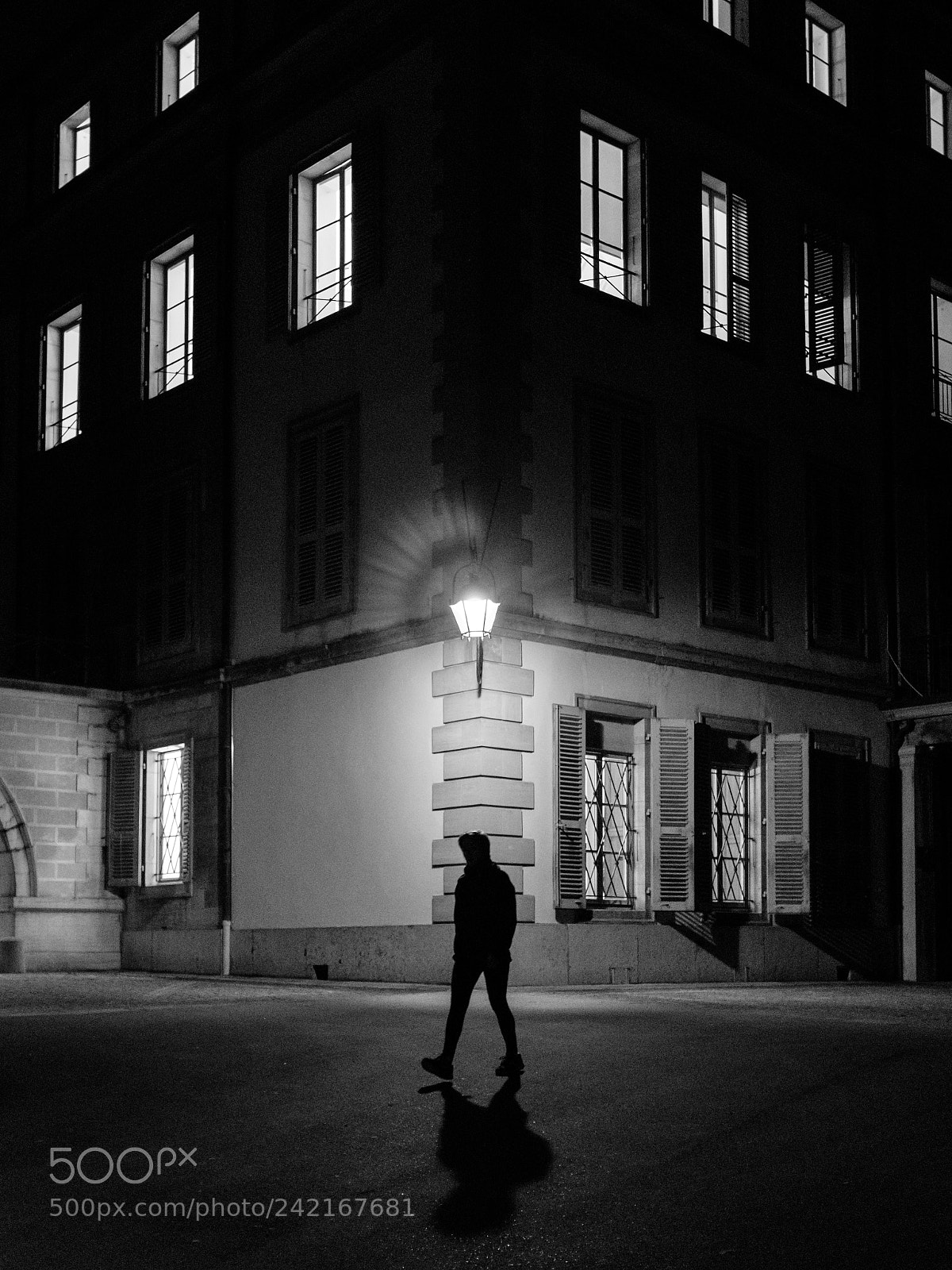 Fujifilm X100F sample photo. Night silhouette photography