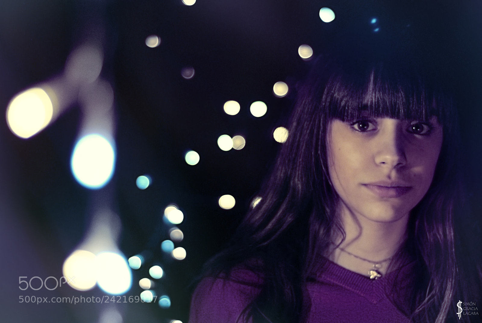 Nikon D3000 sample photo. Bokeh night photography