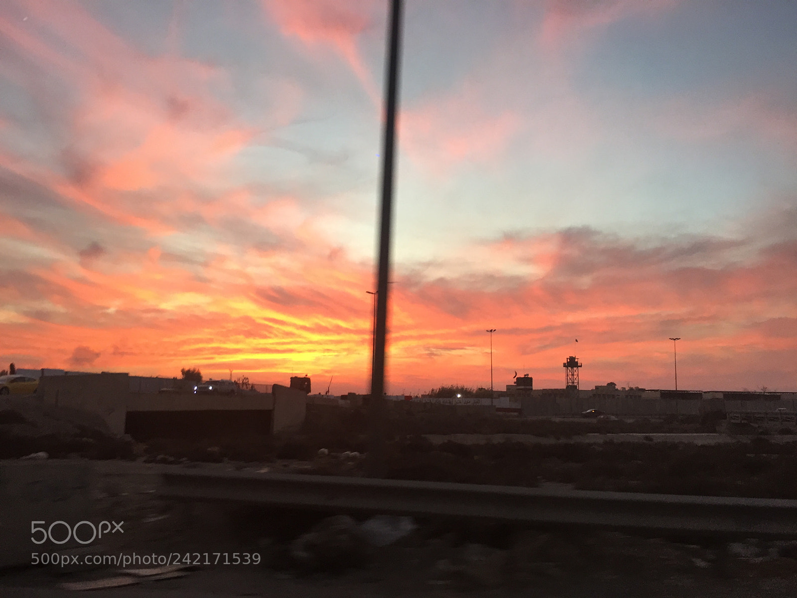 Apple iPhone 6 sample photo. Sunset view from baghdad photography