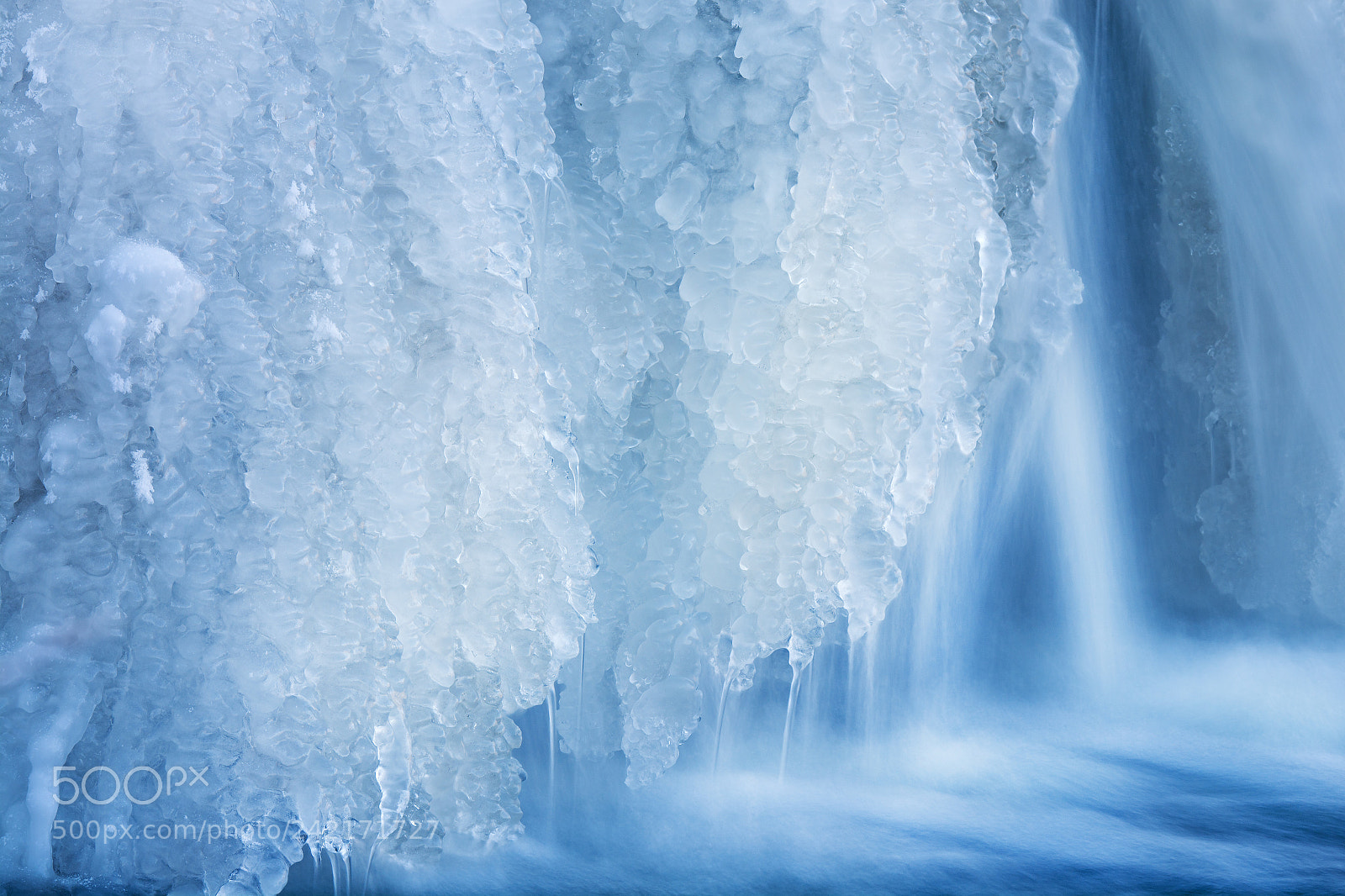 Nikon D7100 sample photo. Winter, portage creek cascade photography