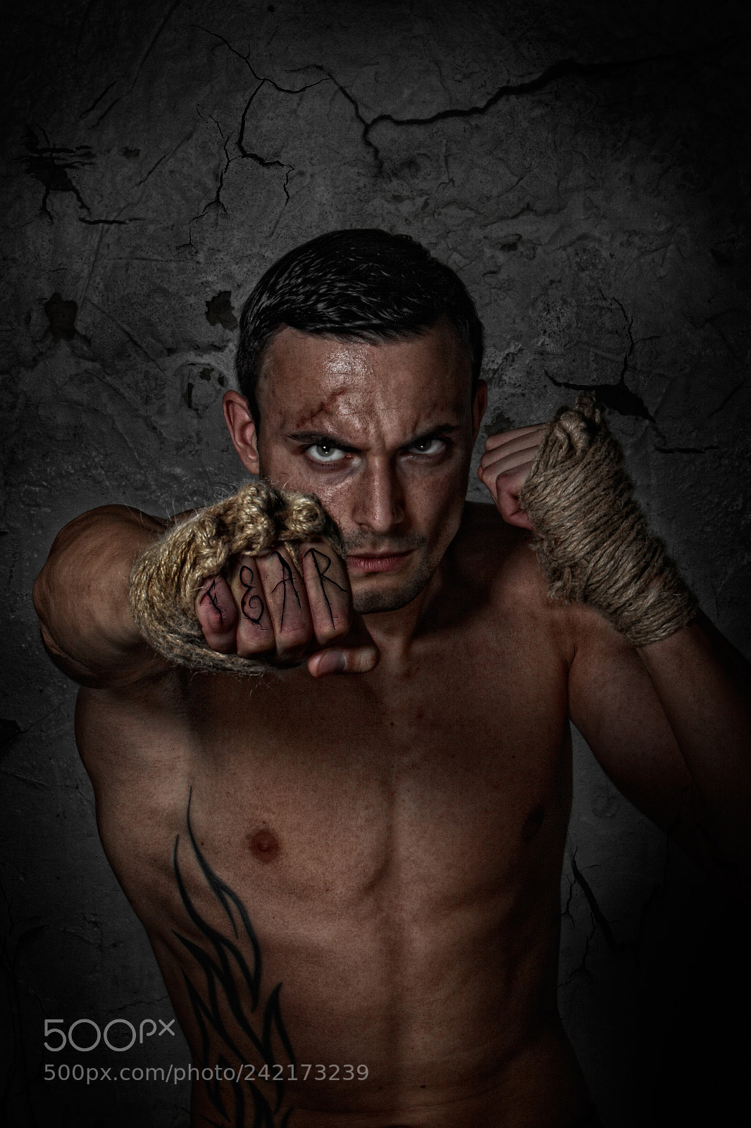 Canon EOS 50D sample photo. Muay thai fighter photography