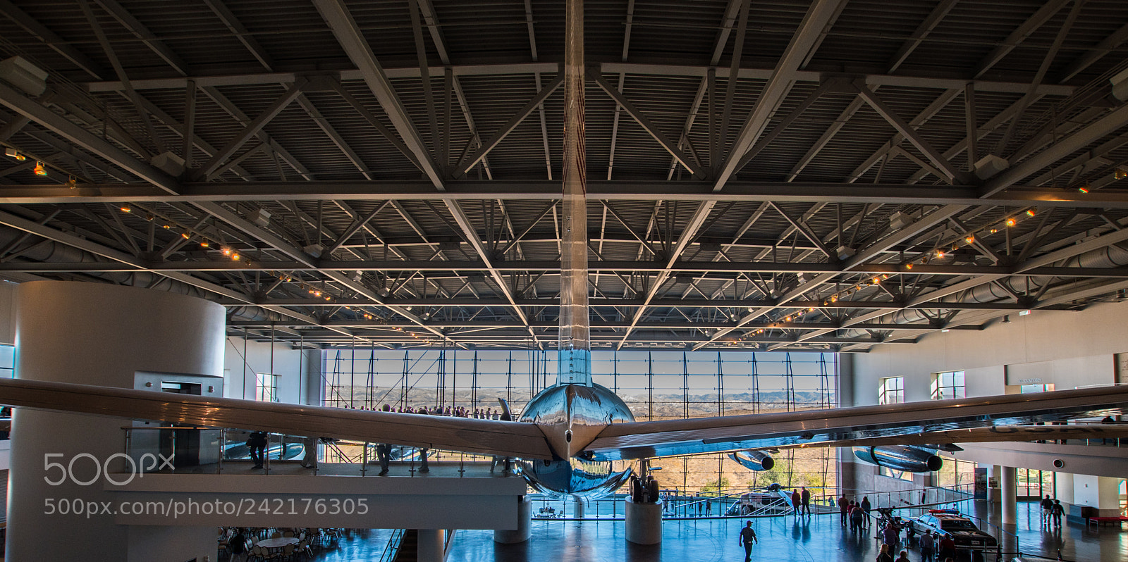 Nikon D5500 sample photo. Air force 1 tail photography