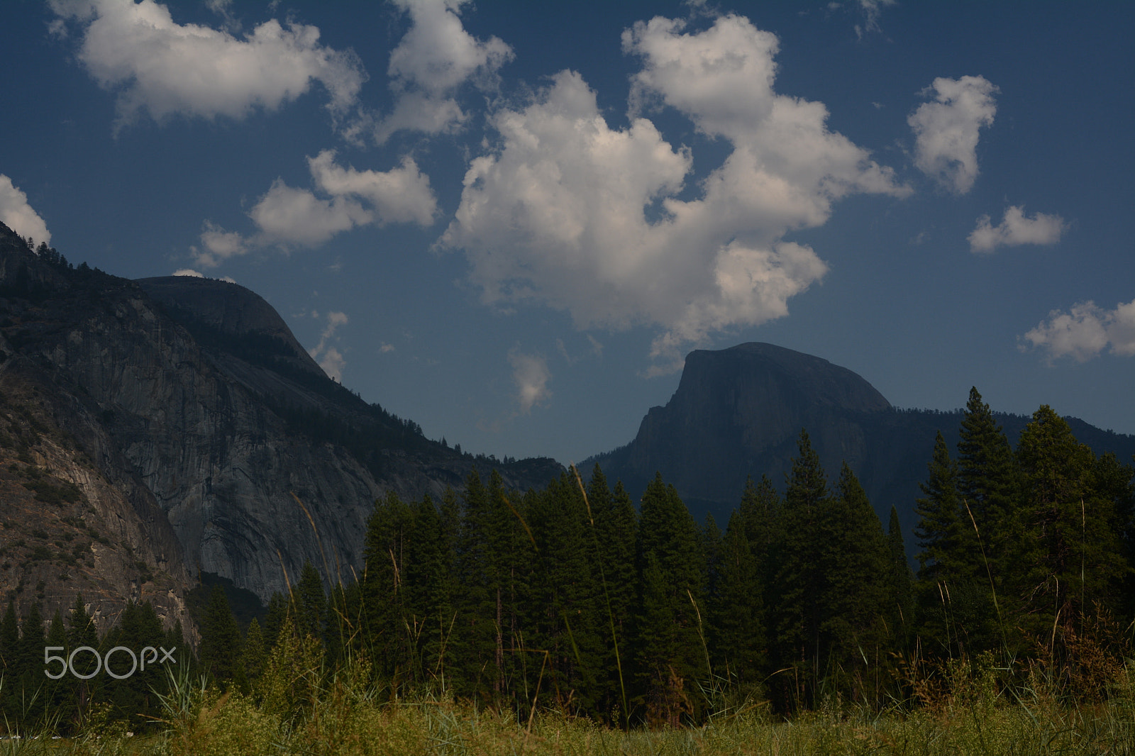 Nikon D7100 + AF Zoom-Nikkor 28-80mm f/3.5-5.6D sample photo. Yosemite - half dome photography
