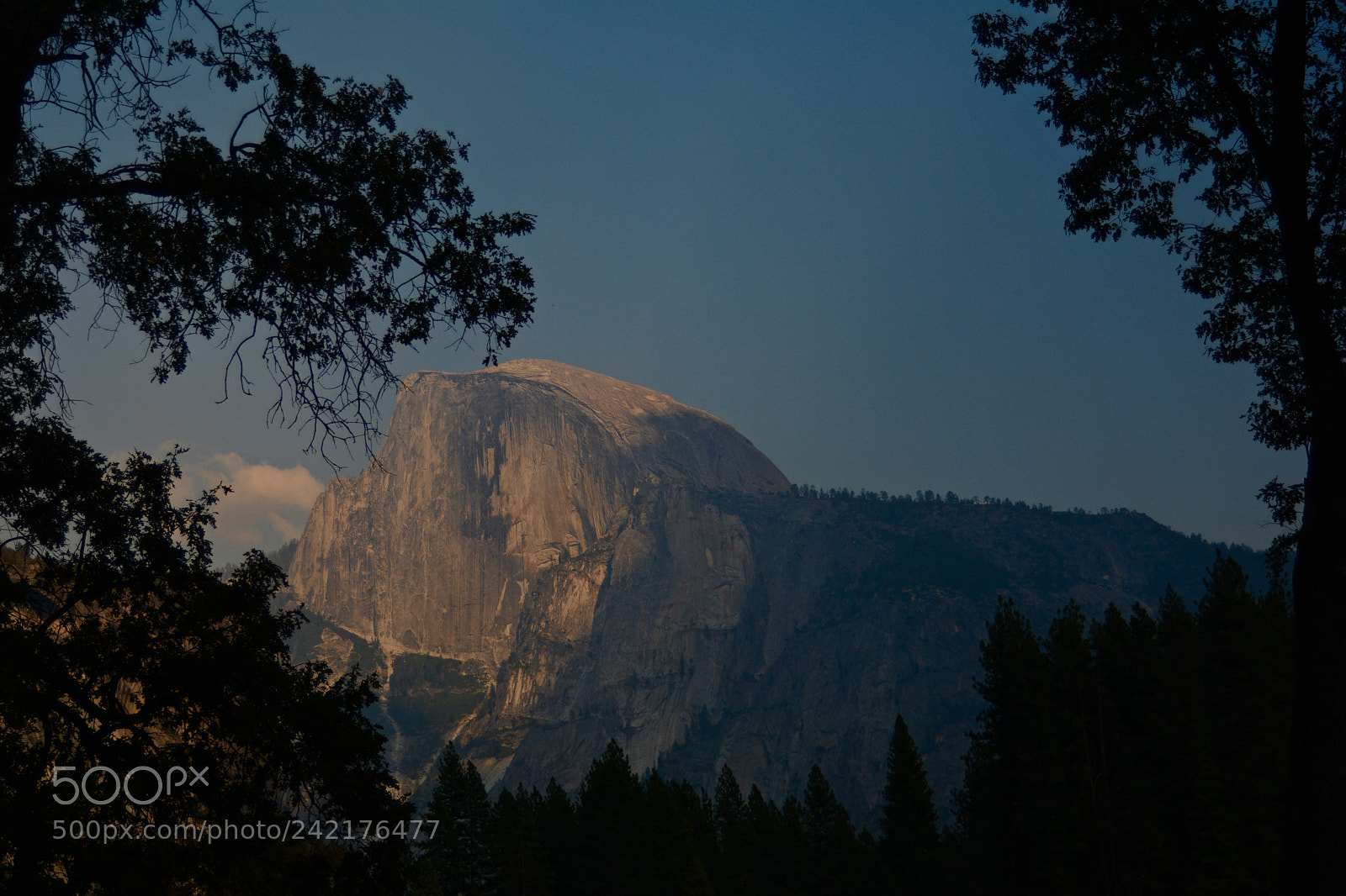 Nikon D7100 sample photo. Yosemite - half dome photography
