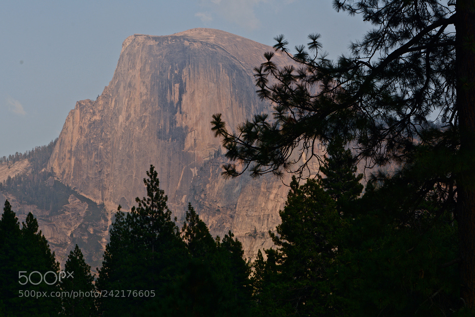 Nikon D7100 sample photo. Yosemite - half dome photography