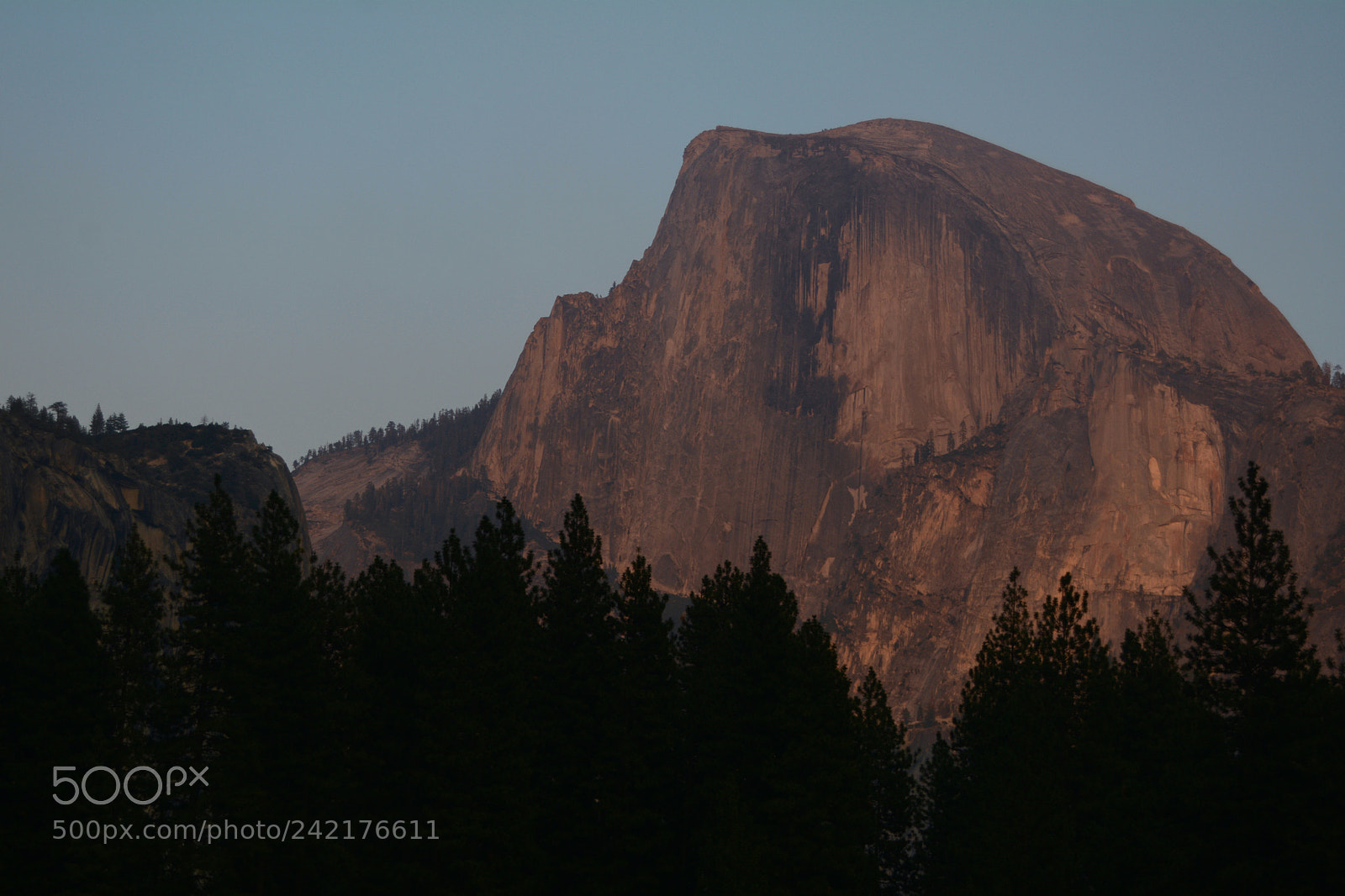 Nikon D7100 sample photo. Yosemite - half dome photography