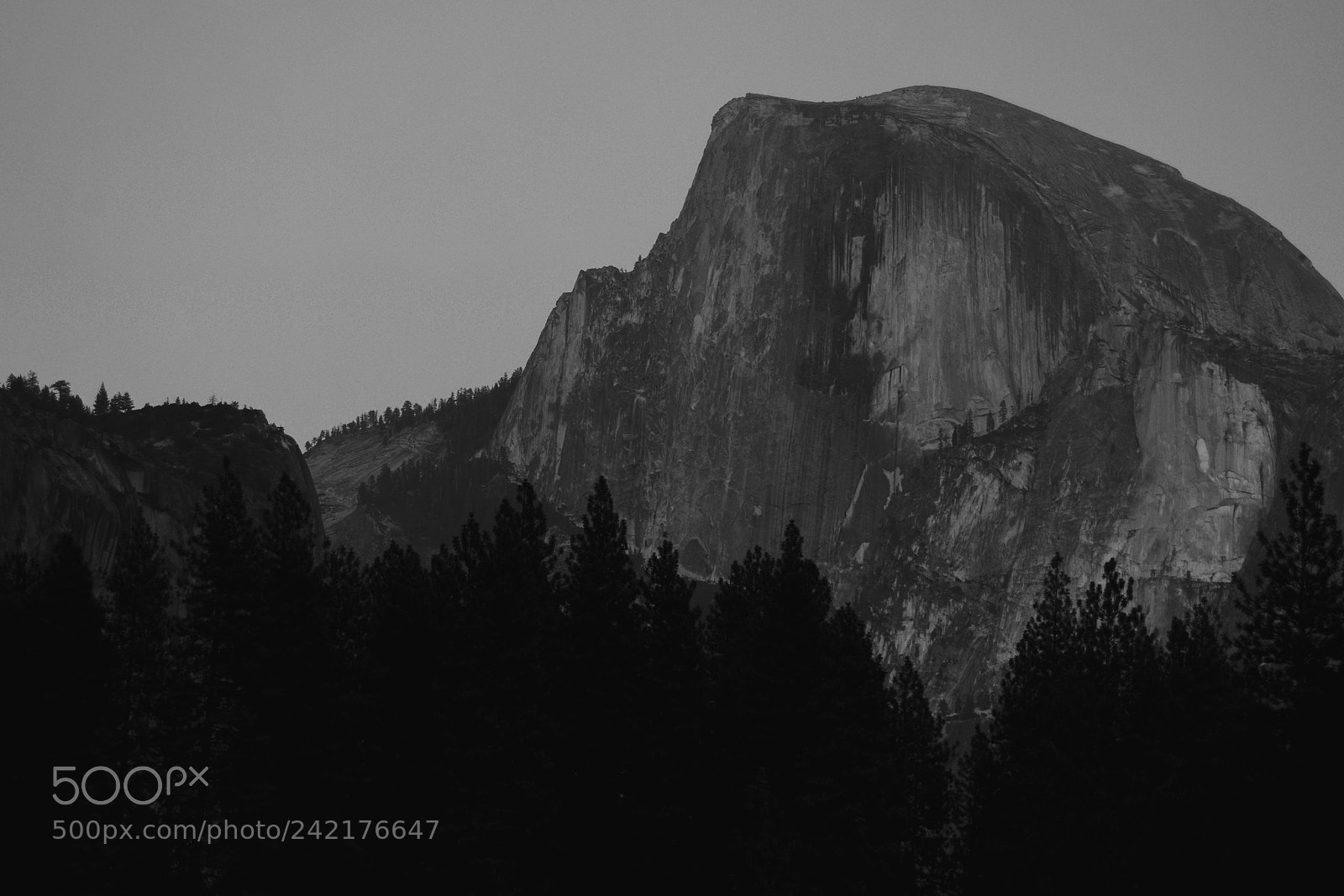 Nikon D7100 sample photo. Yosemite - half dome photography