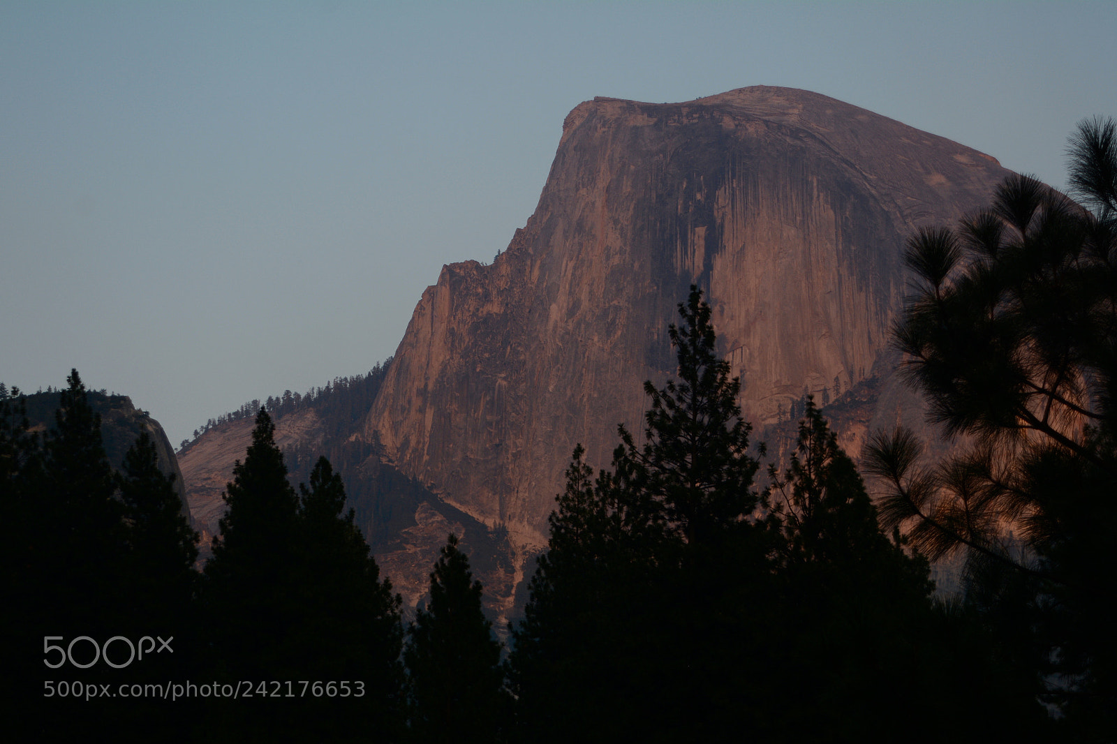 Nikon D7100 sample photo. Yosemite - half dome photography