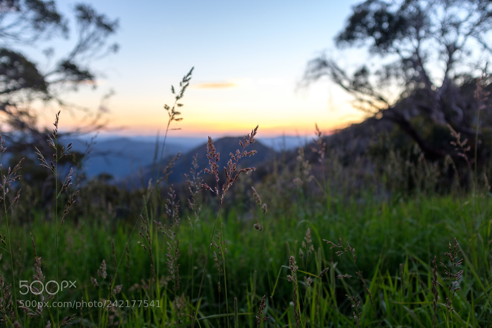 Fujifilm X100F sample photo. Mountain sunset photography
