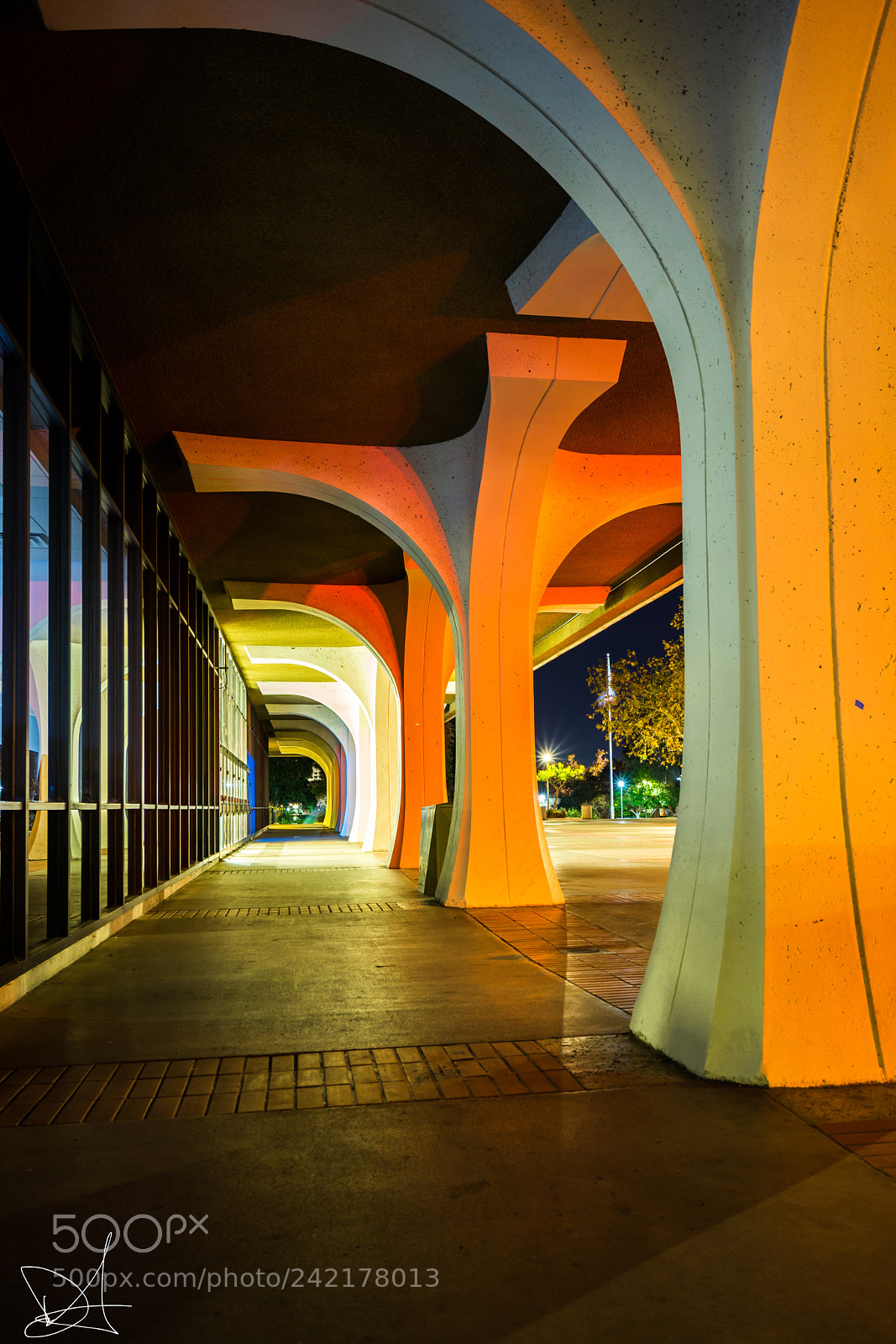 Sony a7 II sample photo. Sdsu archway photography