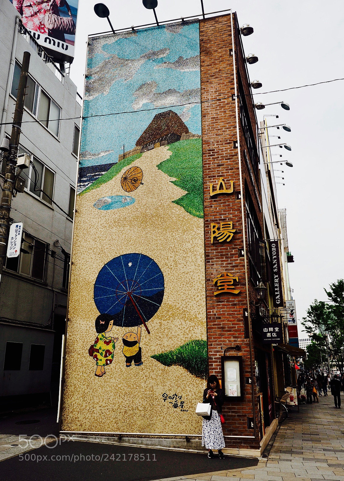 Olympus OM-D E-M5 II sample photo. Street art of japan photography