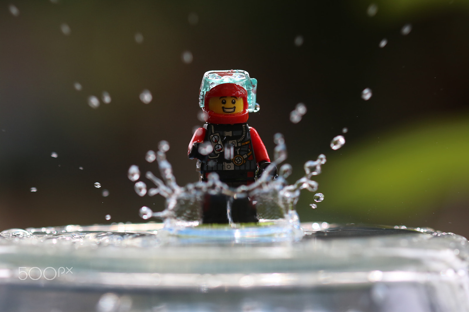 Canon EF 100mm F2.8 Macro USM sample photo. Lego man photography