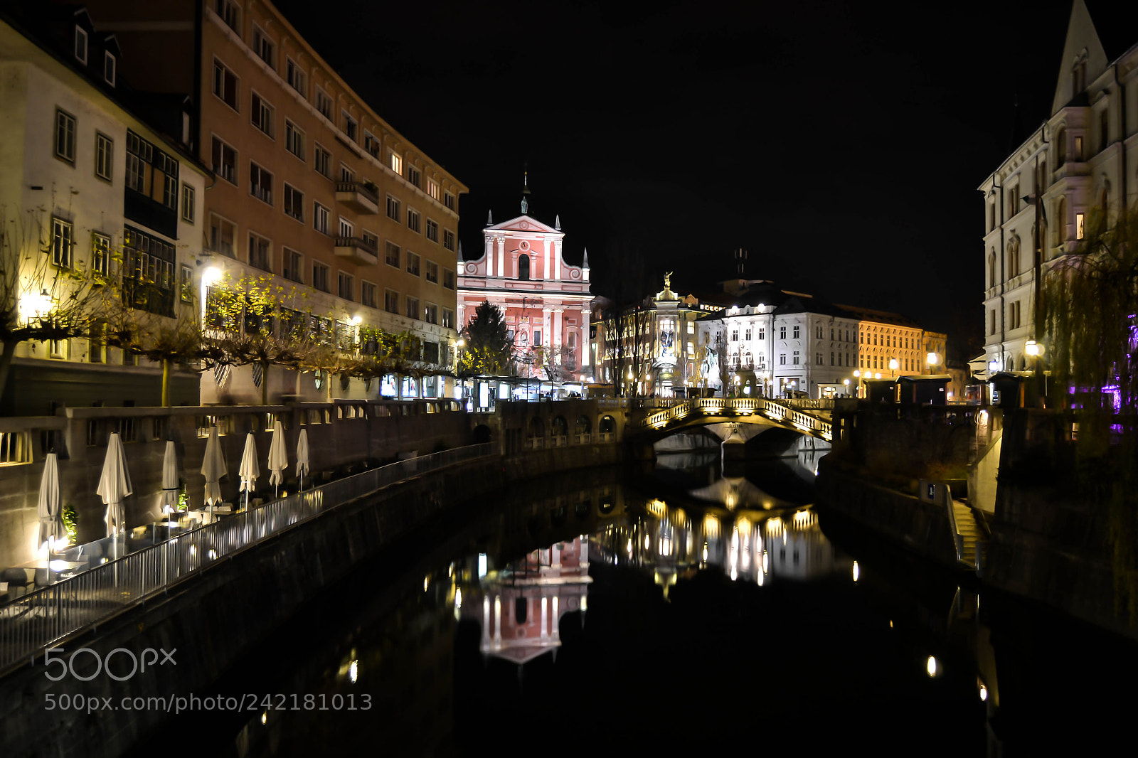 Nikon D3100 sample photo. Ljubljana river photography