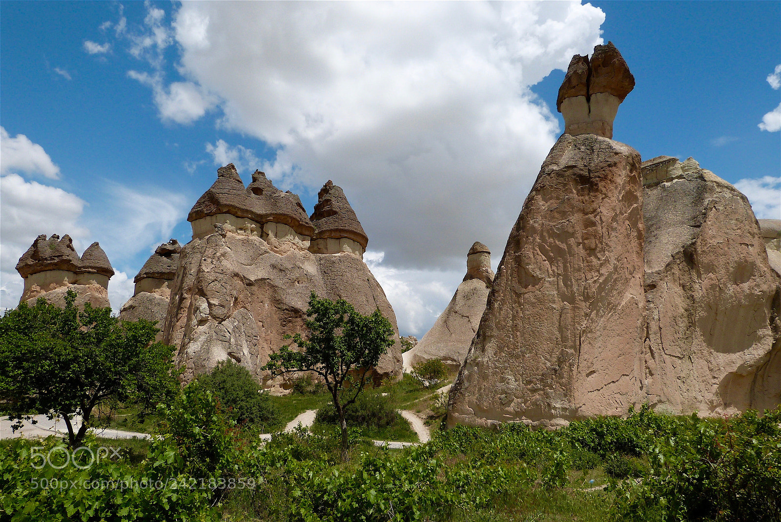 Panasonic Lumix DMC-FZ47 (Lumix DMC-FZ48) sample photo. The fairy chimneys of photography