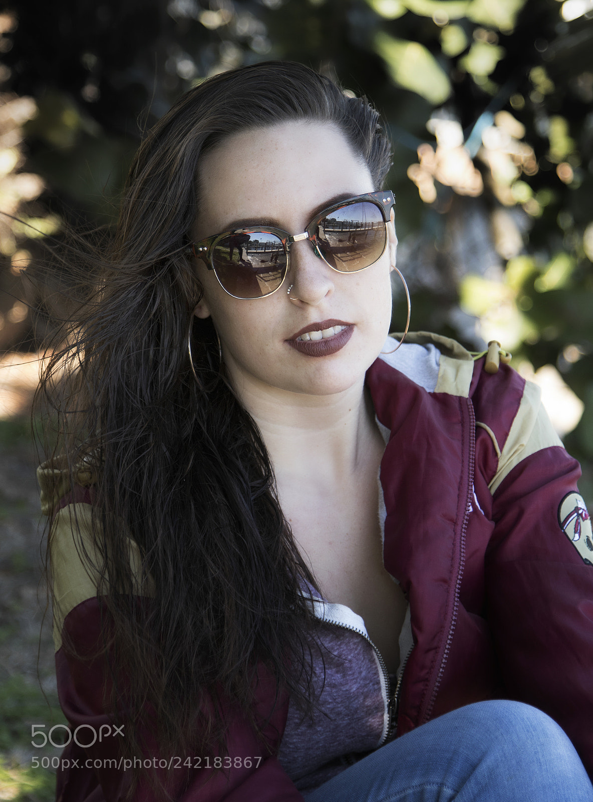 Canon EOS 7D Mark II sample photo. Portrait with sunglasses photography