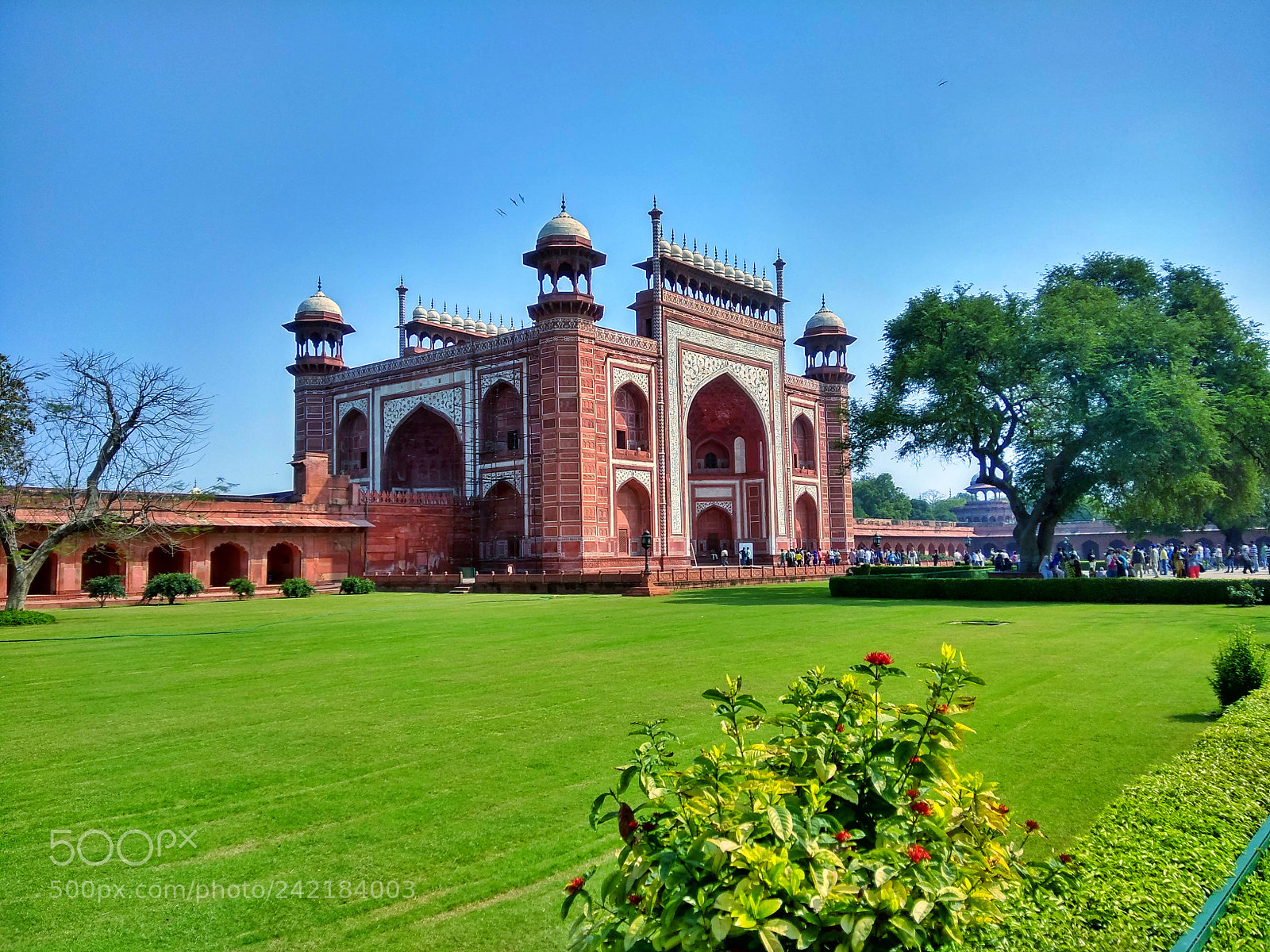 Xiaomi Redmi Note 4 sample photo. Tajmahal entry gate photography