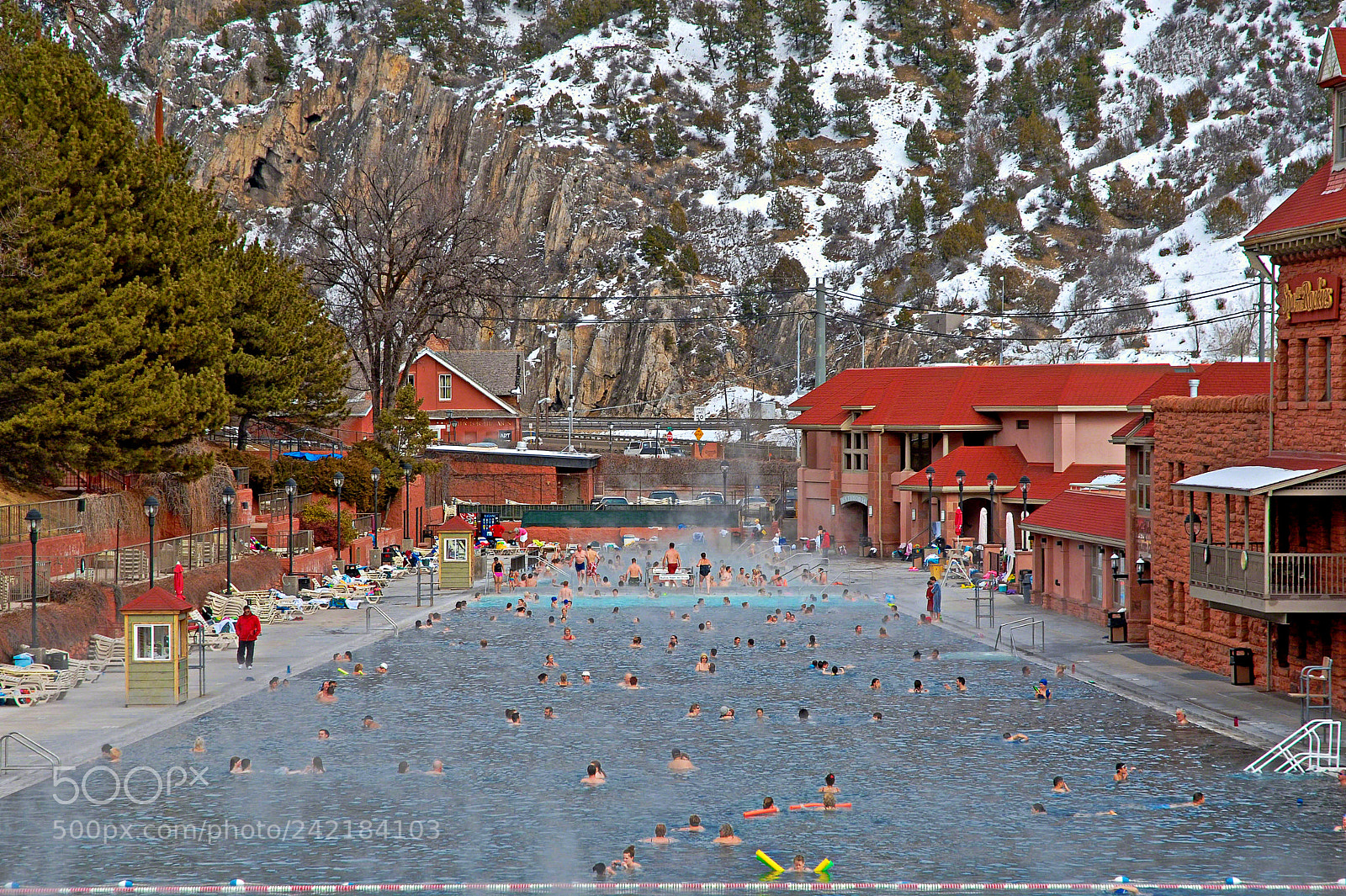 Nikon D200 sample photo. Glenwood springs hot spring photography