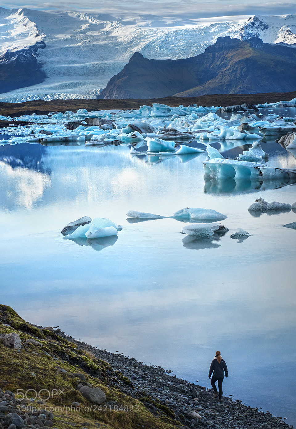 Olympus OM-D E-M1 Mark II sample photo. Close encounter of glaciers photography