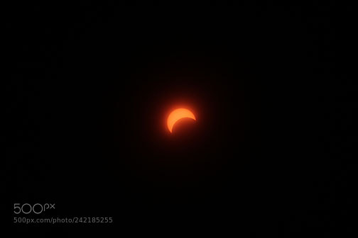 Canon EOS 60D sample photo. Partial solar eclipse at photography