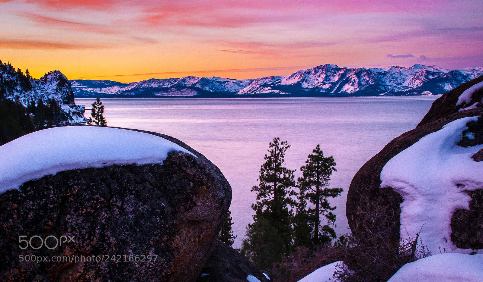 Nikon D90 sample photo. Lake tahoe sunrise photography