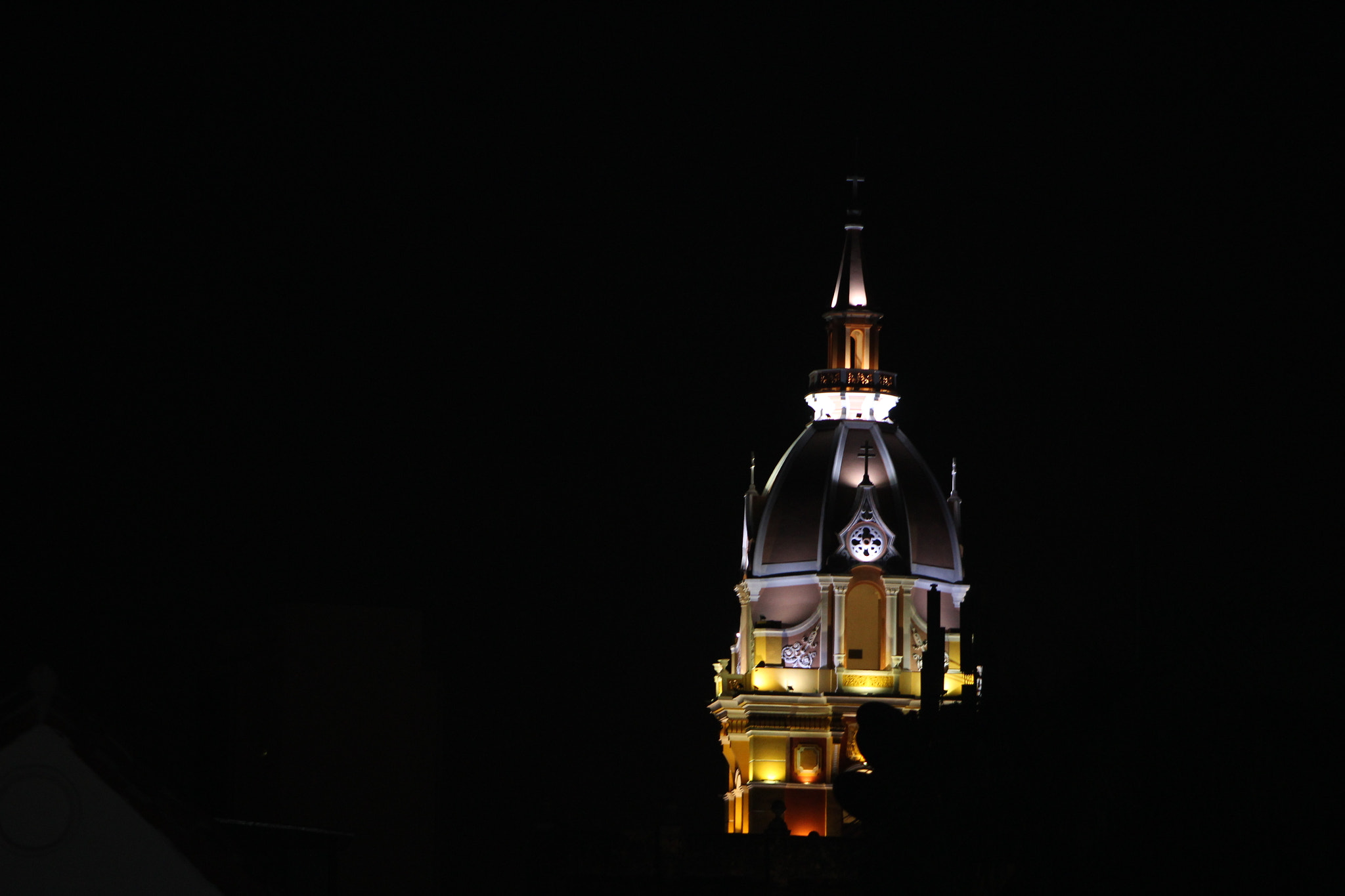Canon EOS 1200D (EOS Rebel T5 / EOS Kiss X70 / EOS Hi) + EF75-300mm f/4-5.6 sample photo. Catedral de santa catalina de alejandría de cartagena de indias photography