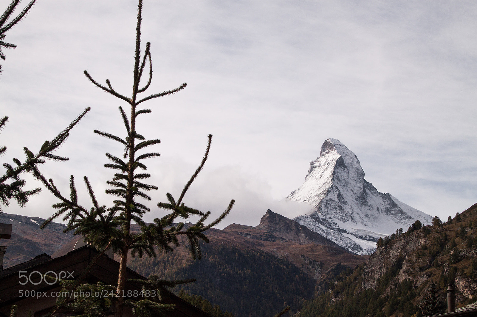 Canon EOS 500D (EOS Rebel T1i / EOS Kiss X3) sample photo. Matterhorn photography