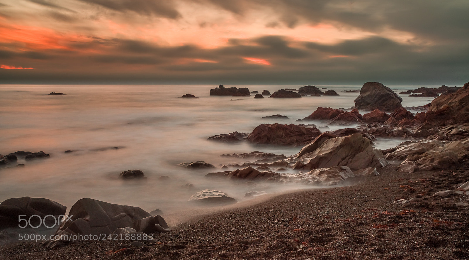 Pentax K-1 sample photo. Moonstone beach photography