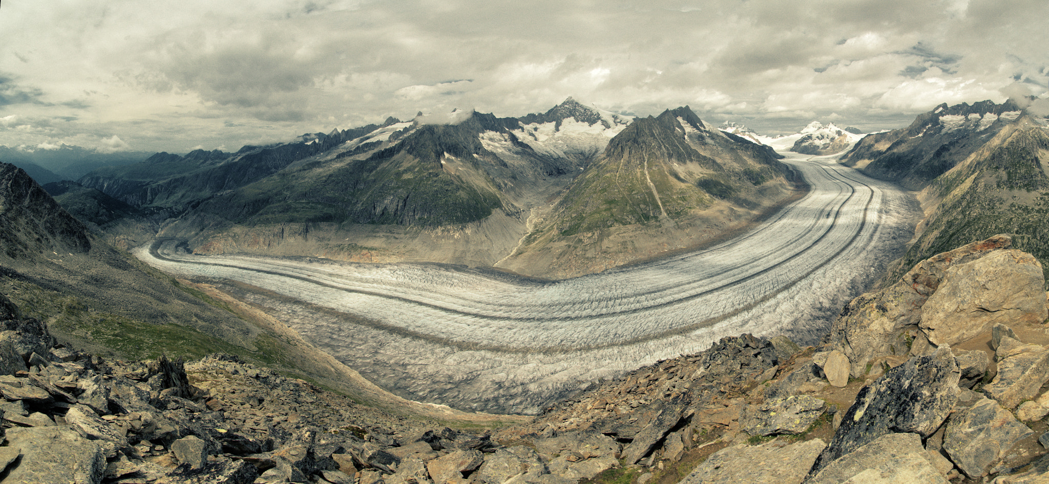 Nikon D300 sample photo. Aletschgletscher photography