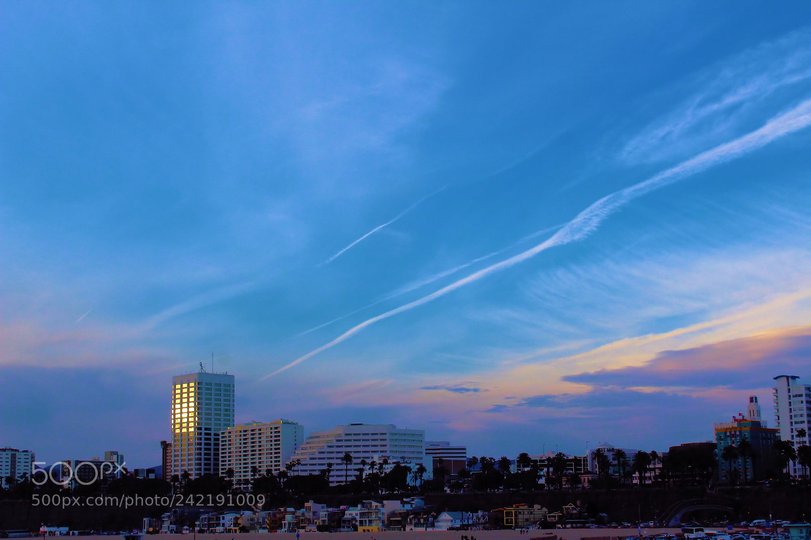 Canon EOS 1300D (EOS Rebel T6 / EOS Kiss X80) sample photo. Santa monica sunset photography