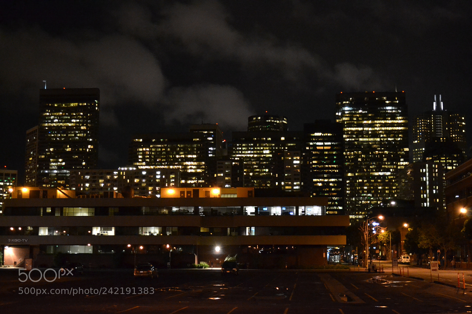 Nikon D3100 sample photo. The nigh glow photography