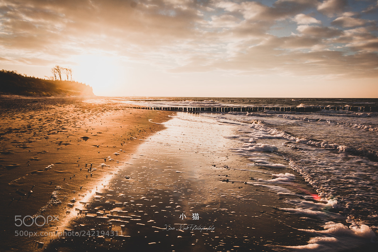 Canon EOS 20D sample photo. Sunset over the beach photography