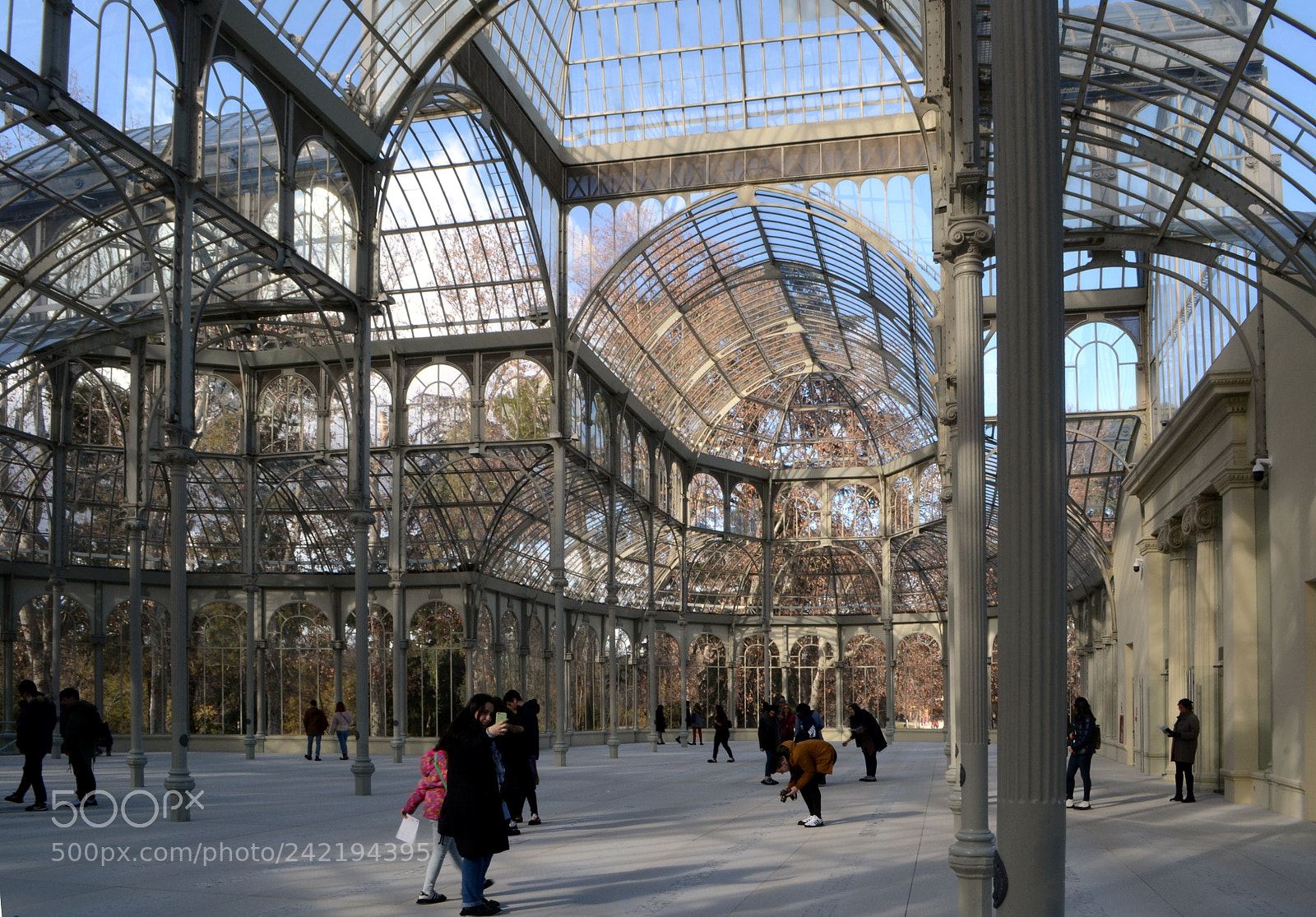 Nikon D3100 sample photo. Crystal palace interior photography