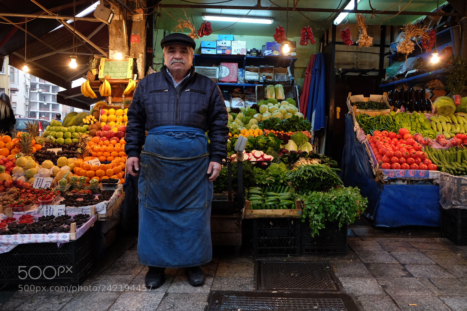 Fujifilm X-T1 sample photo. Colors of market photography
