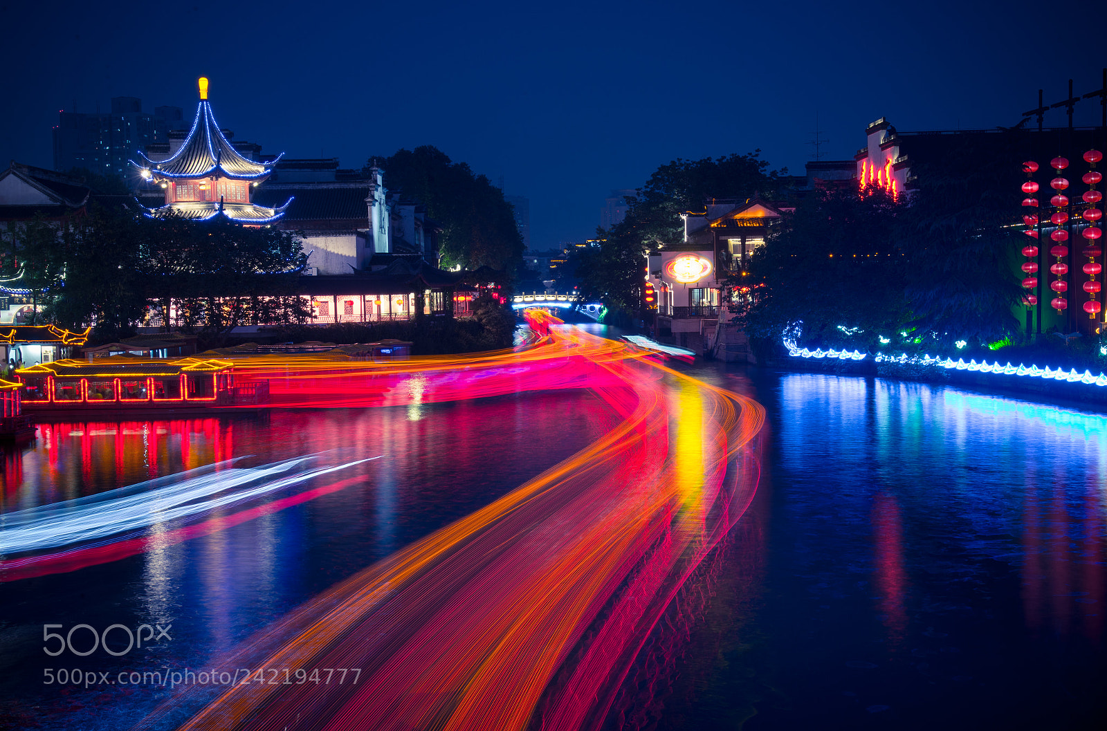 Nikon D600 sample photo. Night scene of nanjing photography