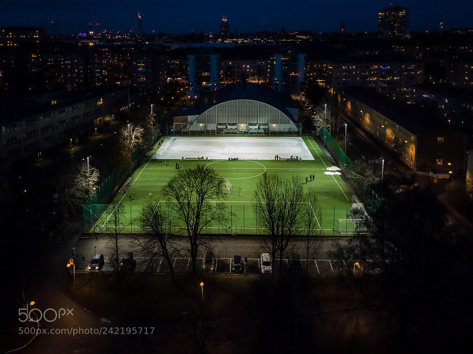 DJI FC220 sample photo. Sports in the city photography