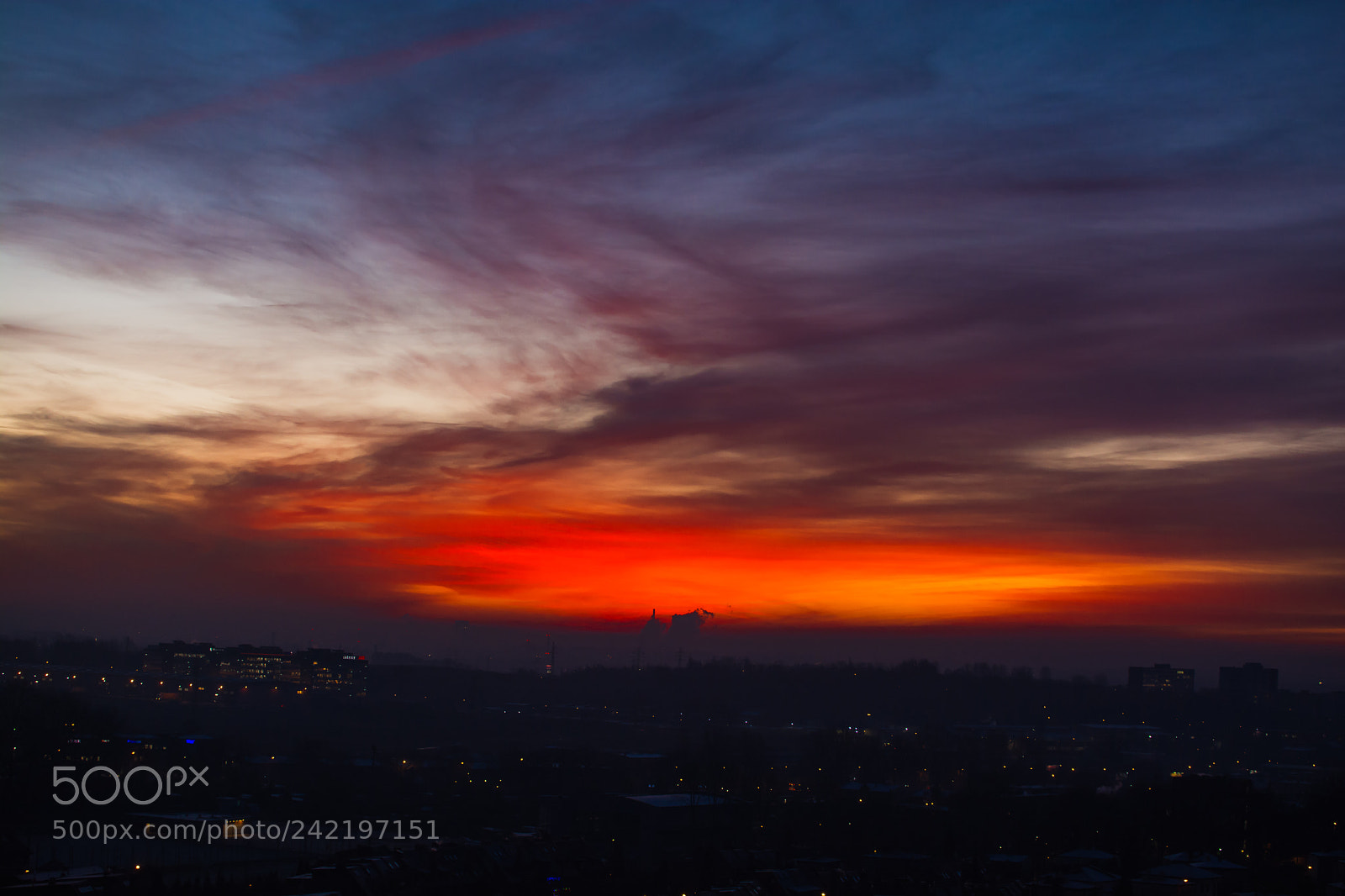 Nikon D7100 sample photo. Dawn over city photography