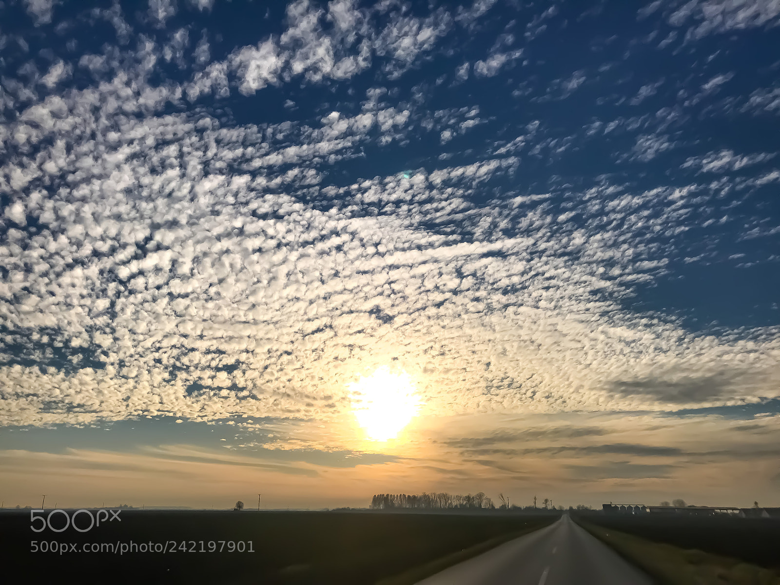 Apple iPhone 7 Plus sample photo. Scattered sky photography
