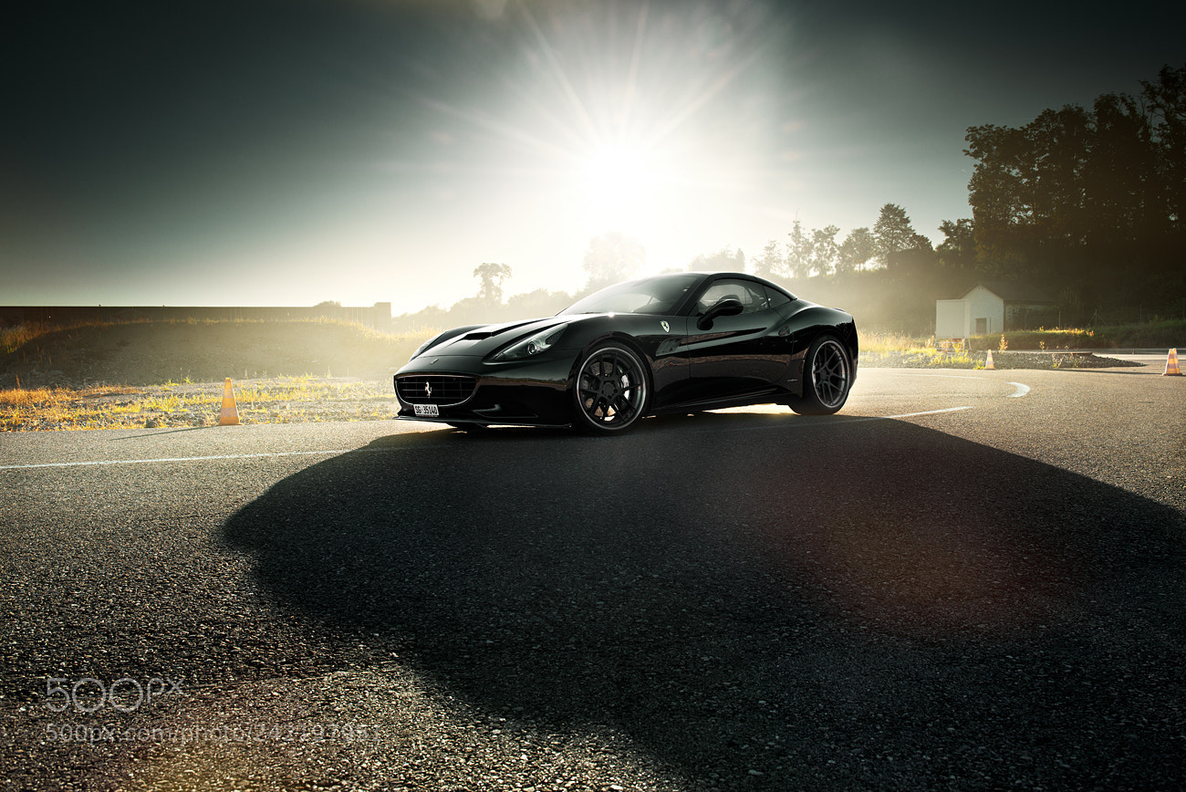 Nikon D800 sample photo. Ferrari california photography