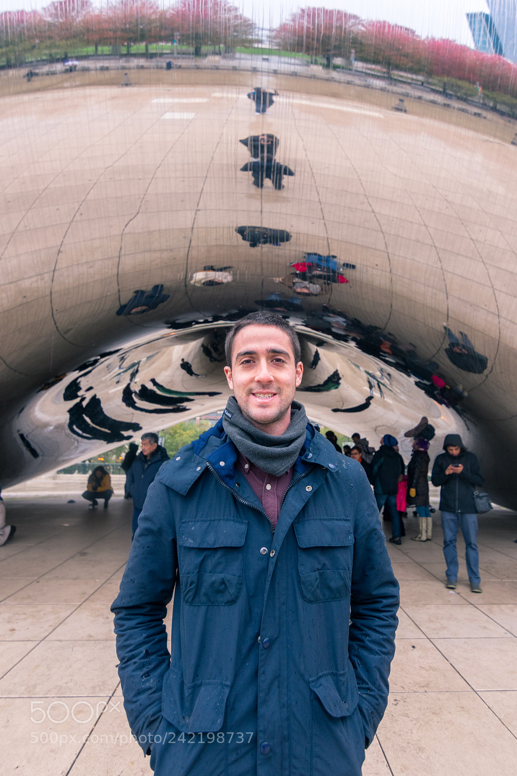 Nikon D3400 sample photo. Cloud gate portrait photography