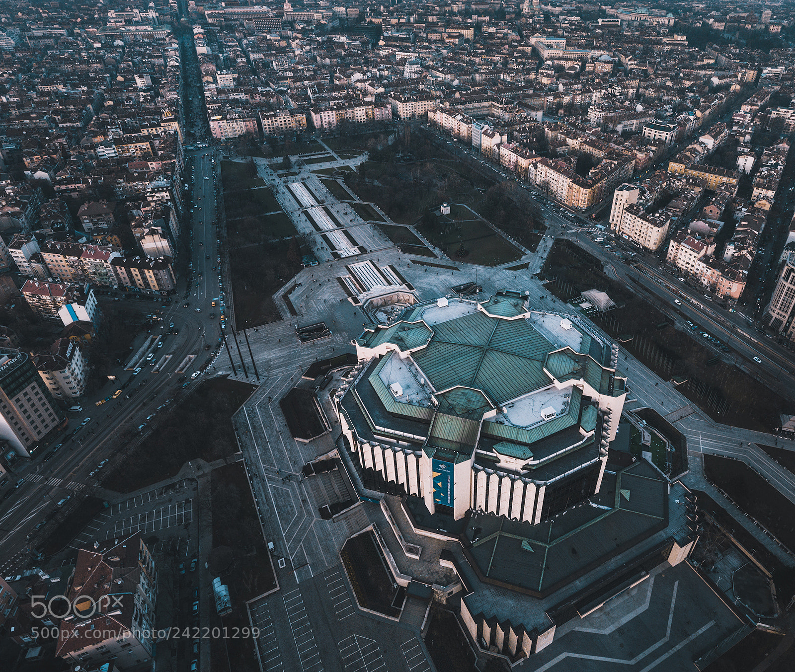 DJI FC220 sample photo. National palace of culture photography