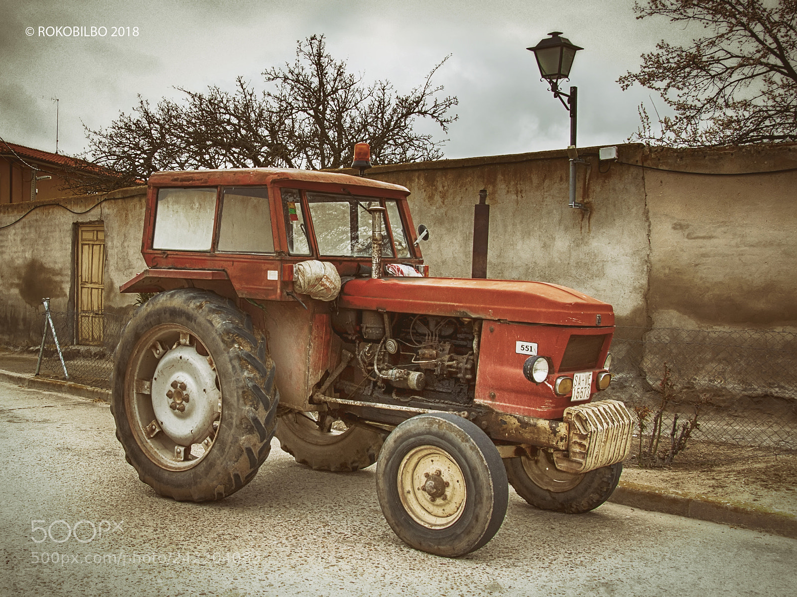 Nikon D90 sample photo. Tractor 01 photography