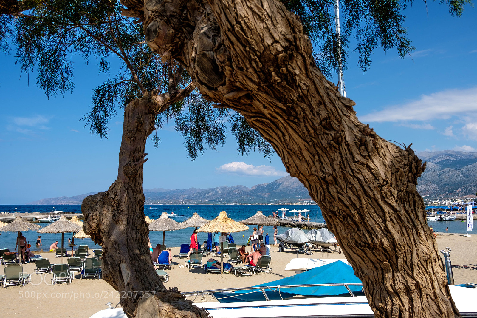 Fujifilm X-T2 sample photo. Badestrand auf kreta photography